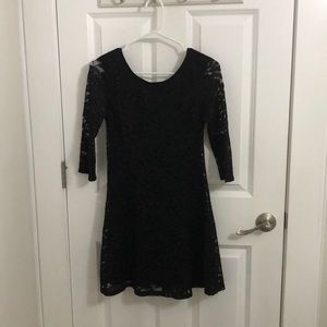 Black Lace Dress